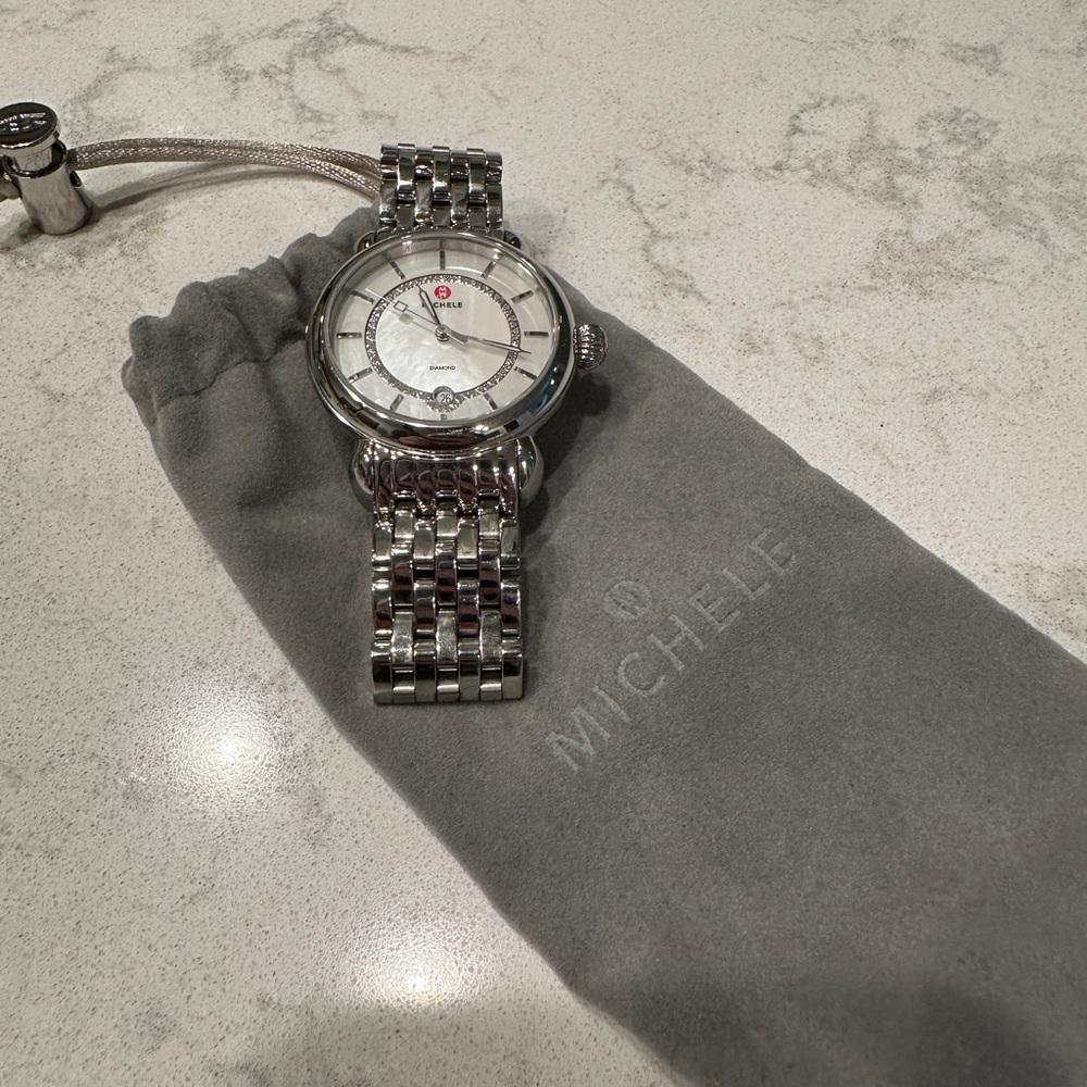 Michele Serien Watch with Diamonds - Picture 5 of 7